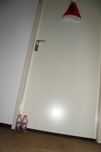 Vācu housemates bija sagādājušas mums mazu Ziemassvētku pārsteigumu ^^