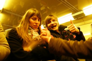 jautrais mājupceļš, apceļot guļošos ^^